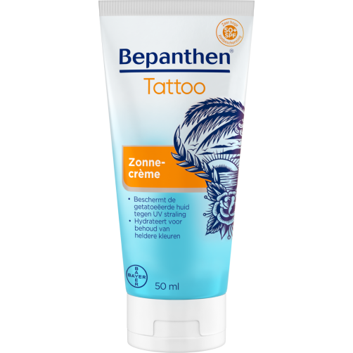 Bepanthen Tattoo Zonnecr me Bepanthen